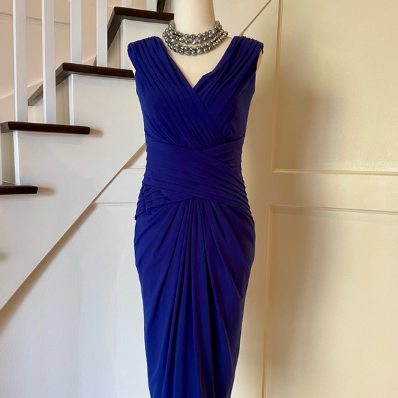 Tadashi Shiji Purple Evening Dress - Picture 1 of 13